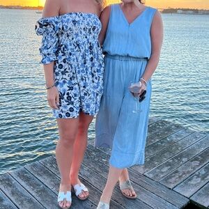 Splendid denim jumpsuit